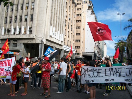 PSTU/PE na luta contra o aumento das tarifas